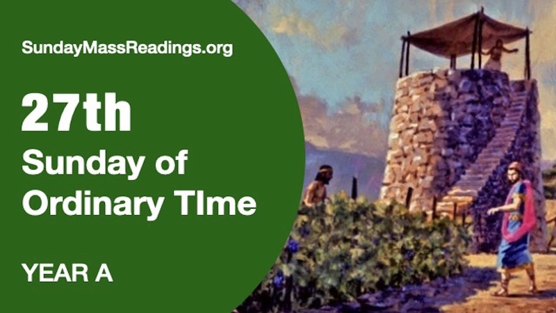 INTRODUCTION - 27th Sunday of Year A