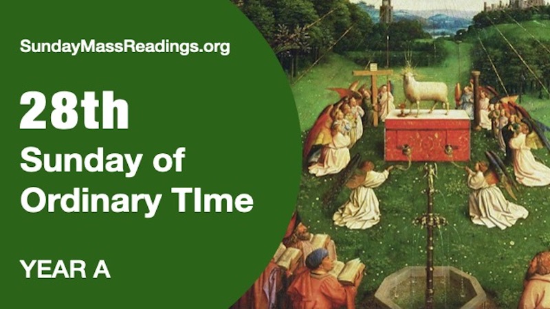 INTRODUCTION - 28th Sunday of Year A