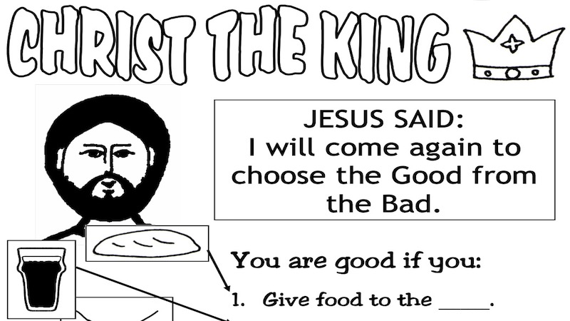 HANDOUTS  – 34th Sunday of Year A