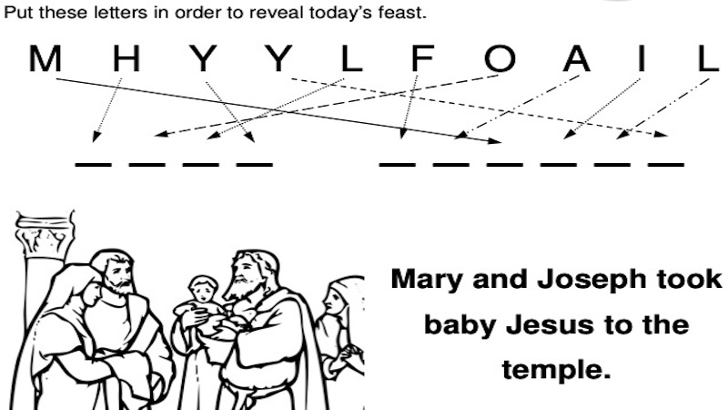 HANDOUTS  – Holy Family B