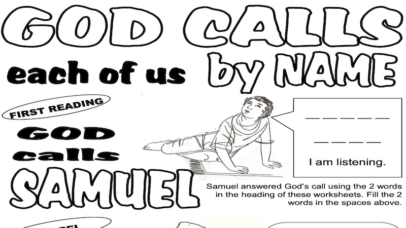 HANDOUTS  – 2nd Sunday of Year B