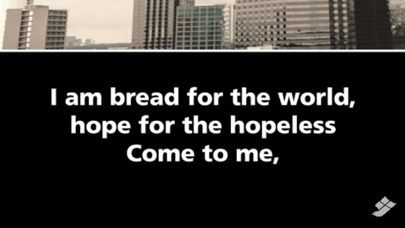 MUSIC – 18th Sunday of Year B