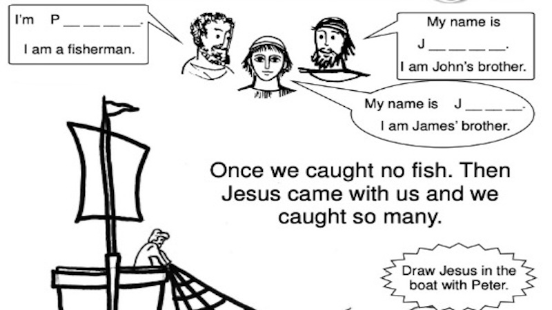 CHILDREN - 5th Sunday of Year C