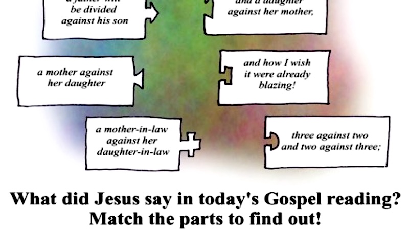 CHILDREN - 20th Sunday of Year C