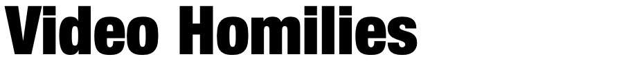 Video Homilies, Group Discussion Guides, Free Sunday Bulletin Graphics