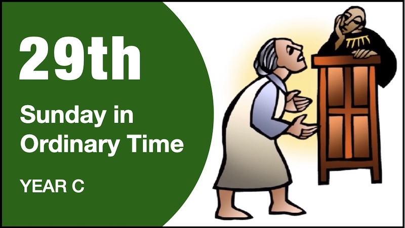 COMMENTARY - 29th Sunday of Year C