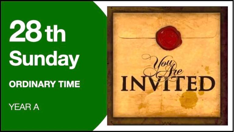 LITURGY PLANNER – 28th Sunday in Ordinary Time (A)