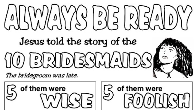 CHILDREN – 32nd Sunday in Ordinary Time (A)